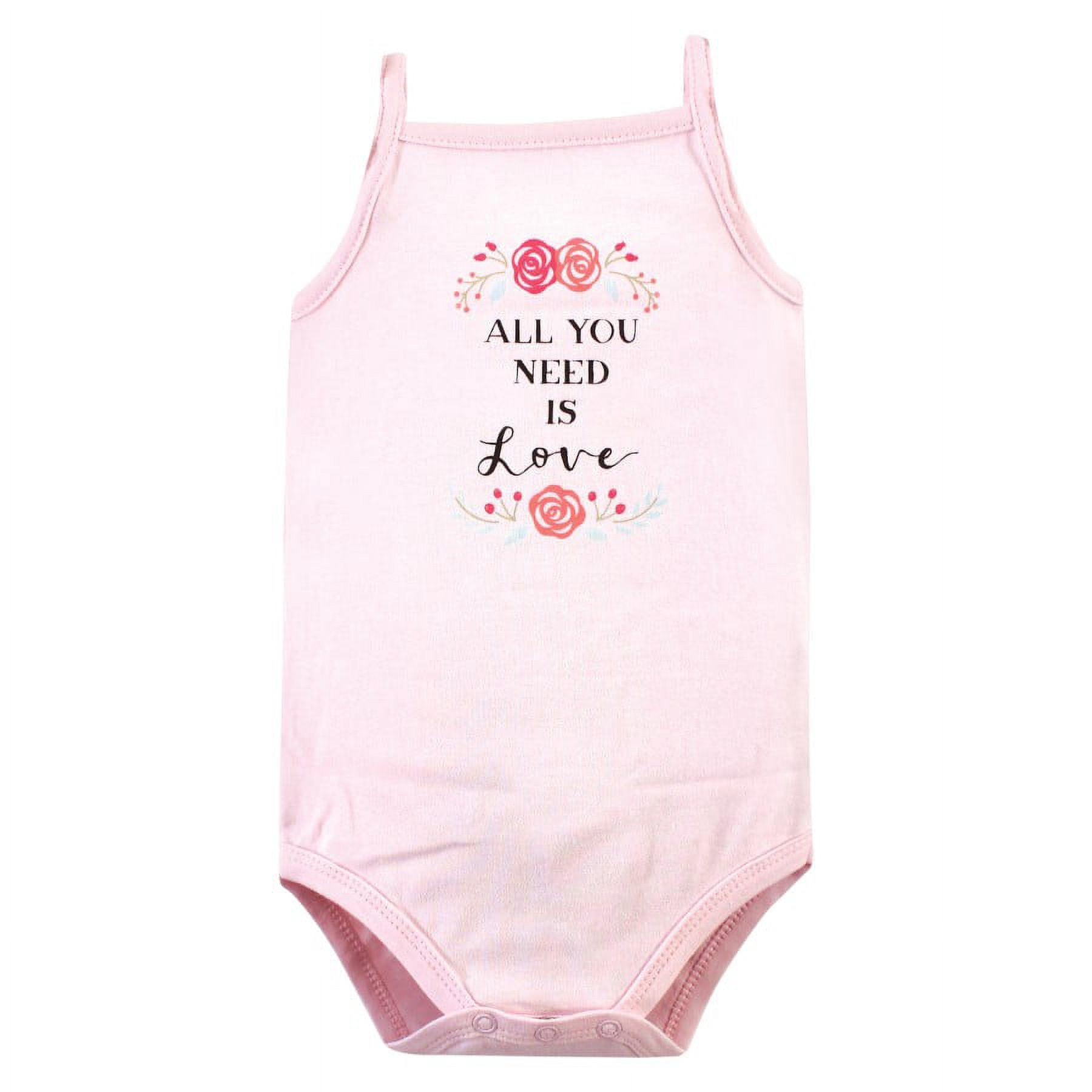 Hudson Baby Sleeveless Bodysuits, 5-Pack, Preemie-24 Months