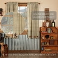 thumbnail image 3 of VHC Brands, Abilene, Textured Cotton, 63x36, Star, Short Panel Set of 2, Tan, 3 of 3