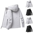 thumbnail image 3 of Men's Autumn and Winter Down Jacket Liner Which Is Thickened for Cold Weather White Polyester Coat with Fashionable Style Suitable for Daily and Party, 3 of 3