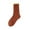 Brown, variant on New Fashionable Autumn And Winter Women's Boot Socks Winter Solid Color Thick Warm Socks Comfortable Boat Socks Christmas