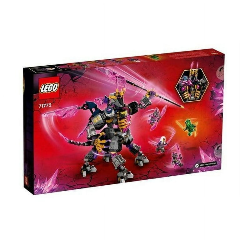 LEGO NINJAGO The Crystal King Set, 71772 Battle Toy for Kids with Posable  Centaur Action Figure and Lloyd Minifigure
