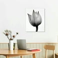 thumbnail image 2 of Nawypu  Lotus Wall Art for Living Room, Flower Canvas Wall Decor for Girl Bedroom, Black and White Floral Painting, Aesthetic Simple Style Print Decoration,, 2 of 4