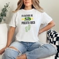 thumbnail image 2 of I'd Rather Be In Puerto Rico, White Comfort Colors T-Shirt, Small, 2 of 3