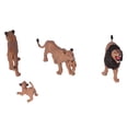 thumbnail image 2 of Simulación de modelo Animal, educativo sólido, realista, mejora la habilidad cognitiva, decoración de modelo Animal, 4 Uds., 2 of 8