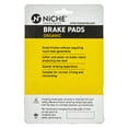 thumbnail image 4 of Niche Right Brake Pad Set for Can-Am 705601014 450 Organic 2 Pack 519-KPA2210D, 4 of 7