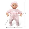 Melissa & Doug Mine to Love Jenna 12" Soft Body Baby Doll With Romper