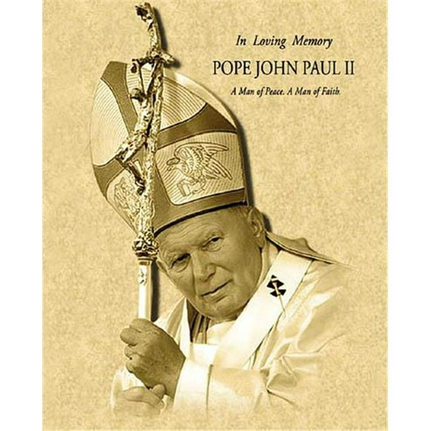 Hot Stuff 3001-16x20-JP Pape John Paul II Parchemin Affiche