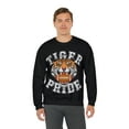 thumbnail image 3 of Tiger Football Unisex Sweatshirt Vintage Tigers Shirt for Football Lovers, 3 of 4