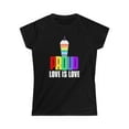 thumbnail image 3 of Proud LGBT Shirt Love is Love TShirt LGBTQ Pride Lesbian Gay Shirts for Women, 3 of 8