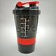 thumbnail image 1 of Vaso de plástico para batidos, vaso de regalo para batidos de fitness con proteína en polvo de tres capas, 1 of 2