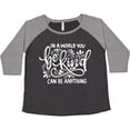 thumbnail image 3 of Inktastic Inspirational Quote in a World You Can Be Anything Be Kind Women's Plus Size T-Shirt, 3 of 5