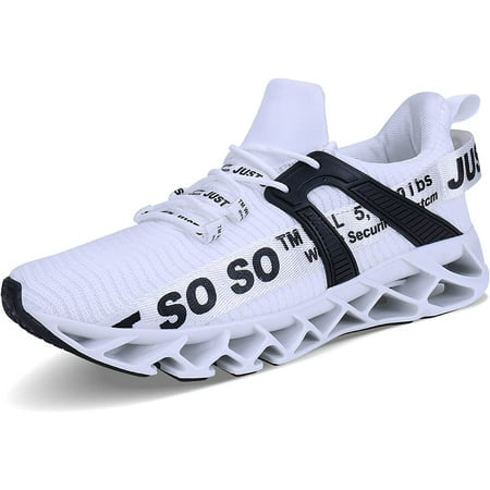 

YAZI Mens Running Shoes Walking Athletic Blade Tennis Shoe