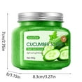 thumbnail image 3 of Fiudx Exfoliate Corporal, Exfoliación Natural con Pepino, Hidratante con Naranja, Extractos Vegetales Limpiadores, Rutina de Ducha para Pie Sensible, Fórmula Ecológica, 350 G. Experiencia Refrescante, 3 of 7