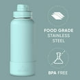 thumbnail image 4 of Botella de agua Hydrapeak Sport con aislamiento de acero inoxidable de 950 ml, 4 of 9
