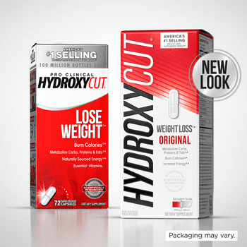 Hydroxycut Original Weight Loss Supplement with Apple Cider Vinegar, 60 Pills