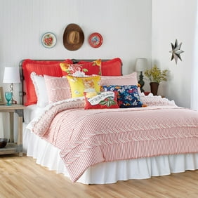 Madison Park Lola Duvet Cover Full Queen Size Yellow Grey