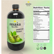 Maia Herbs Soursop Bitters Liquid 16oz - Premium Holistic Immune Boost
