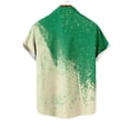 thumbnail image 5 of Styesk T-Shirts pour Homme Mode Décontractée Col Rabattu Imprimé Manches Courtes Chemise Blouse, 5 of 5
