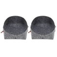 thumbnail image 4 of Cesta De Almacenamiento De Fieltro, 2 Piezas Ligeras Que Ahorran Espacio Cesta De Fieltro Para Oficina Para Llaves Para El Hogar, 4 of 7
