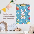 thumbnail image 4 of FORMRS Acrylic Clipboard with Low Profile Clip Standard A4 Letter Size, 12.5" x 9", Easter Bunny Pattern, 4 of 8