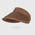 thumbnail image 5 of jiaxiM Women'S Sun Hats Summer Travel Vacation Foldable Wide Brim Straw Clip on Stretch Beach Hat Outdoor UV Protection Cap, 5 of 5