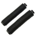 thumbnail image 4 of Ana 1 Pair Motorcycle Front Fork Gaiters Dust Cover Boots Rubber For 230x70mm, 4 of 9