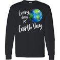 thumbnail image 3 of Inktastic Every Day is Earth Day Long Sleeve T-Shirt, 3 of 5
