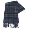 thumbnail image 1 of Locharron Of Scotland Bowhill Macleod Of Harris Bufanda moderna de lana de cordero - Azul marino / Verde, 1 of 4