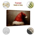 thumbnail image 2 of Vintage Santa Hat Picture Print Canvas Poster Wall Paint Art Posters Decor Modern Home Artworks Gift 24x36inch(60x90cm), 2 of 6