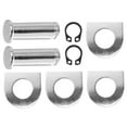 thumbnail image 5 of unbranded Foot Peg Mounting Pins Kit Motorcycle Foot Pegs Foot Pegs Mount Bolt Pins Washers Kit Compatible compatible for motorcycle Silver, 5 of 8