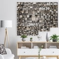 thumbnail image 5 of Design Art - Cubes Noirs et Gris, 5 of 5