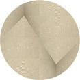 thumbnail image 1 of Ahgly Company Machine Washable Indoor Round Transitional Dark Almond Brown Area Rugs, 4' Round, 1 of 7