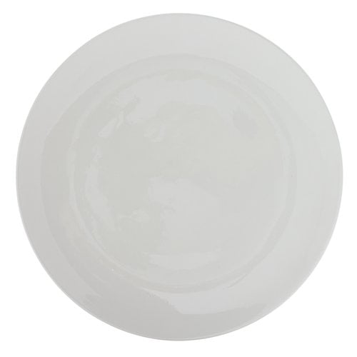 Mainstays STACKABLES WHITE COUPE Dinner Plate 10 7/8"    1 available 
