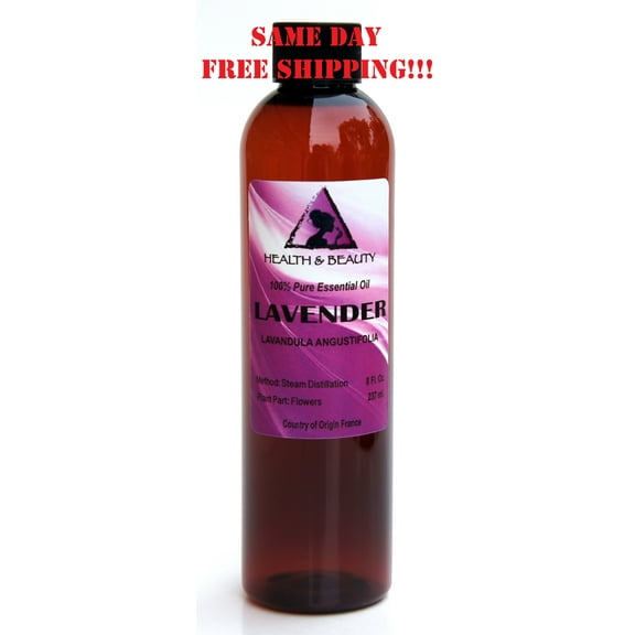 LAVENDER ESSENTIAL OIL AROMATHERAPY 100% PURE NATURAL 8 OZ