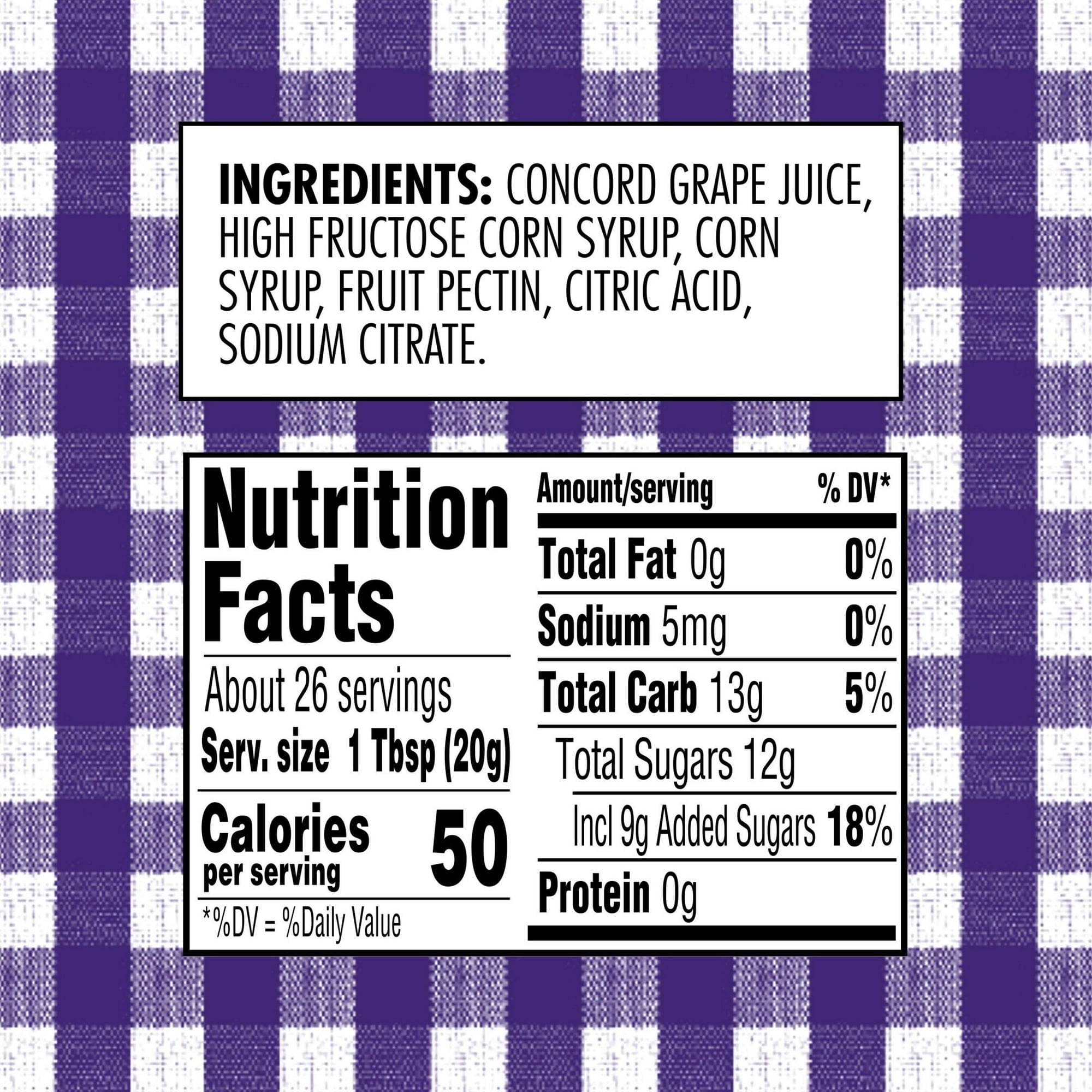 Smucker's Concord Grape Jelly, 18 oz