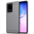 thumbnail image 1 of PANDACO Grey Brushed Metal Case for Samsung Galaxy S20 Ultra, 1 of 2