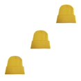 thumbnail image 2 of Sonducket Beanie Caps Knitted Uisex Hats Skullcap Head Protection Disfraces para el cabello Accesorios Regalos Otoño Invierno jengibre amarillo Type1 NO1, 2 of 6