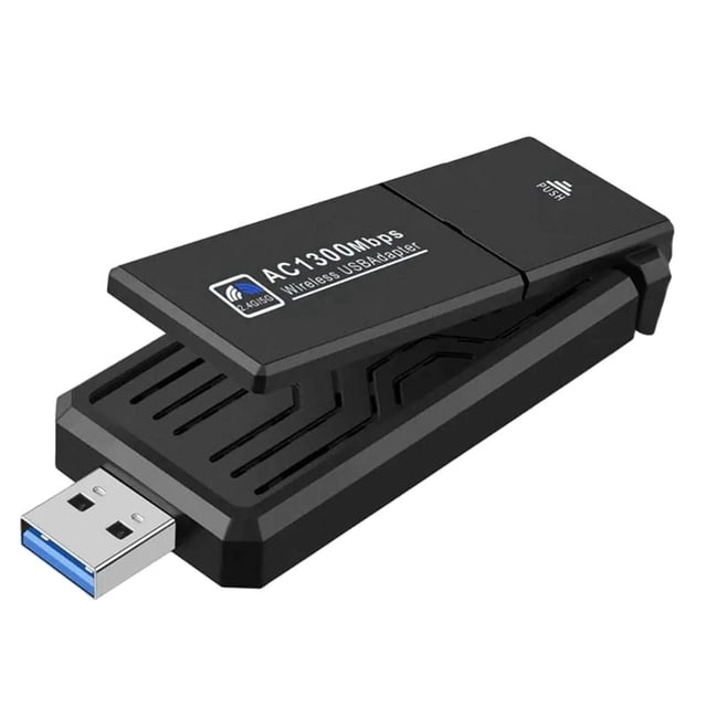 Nueva tarjeta de red inalámbrica de 1300 m, tarjeta de red inalámbrica Wifi de doble banda Gigabit 5G, tarjeta de red de transmisor de escritorio