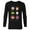 Black, variant on Disney and Pixar’s Toy Story Emoji Moods - Long Sleeve T-Shirt for Men - Customized-Black