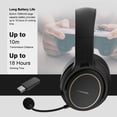 thumbnail image 2 of G01 Auriculares inalámbricos para juegos de 5,8 GHz Auriculares para juegos Estéreo Auriculares Xiberia Auriculares, 2 of 7