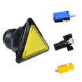 thumbnail image 1 of 39*39*39MM Triangle Arcade Control Panels Push Buttons Illuminated LED Light With Microswitch Accessories Spare Part Accessories, 1 of 7