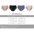 thumbnail image 6 of WBQ Women's Lace Panties Sexy Mid Waist Underwear Briefs, 6 of 6