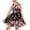 Cherry Blossom, variant on CLOHOMIN Pink Pig Junior Sleeveless Dresses for Girls Soft Round Neck Tank Sundress for Home School Holiday Playwears Comfy A Line Pleat Dress Size 15-16