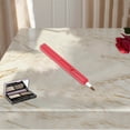 thumbnail image 4 of Unique Bargains 1 Pc Single Head Lipstick Brush for Business Travel Red Nylon Aluminum Tube, 4 of 5