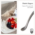 thumbnail image 3 of Juego de 2 Cucharas de Alimentación Twistshake, 6+ Meses, Ergonómicas, Libres de BPA, Gris, 3 of 7