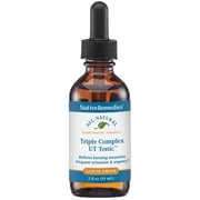 NativeRemedies Triple Complex UT Tonic - Natural Homeopathic Formula to Relieve Bladder Irritation, Burning Sensation, Frequent Urination and Urgency - 59 mL