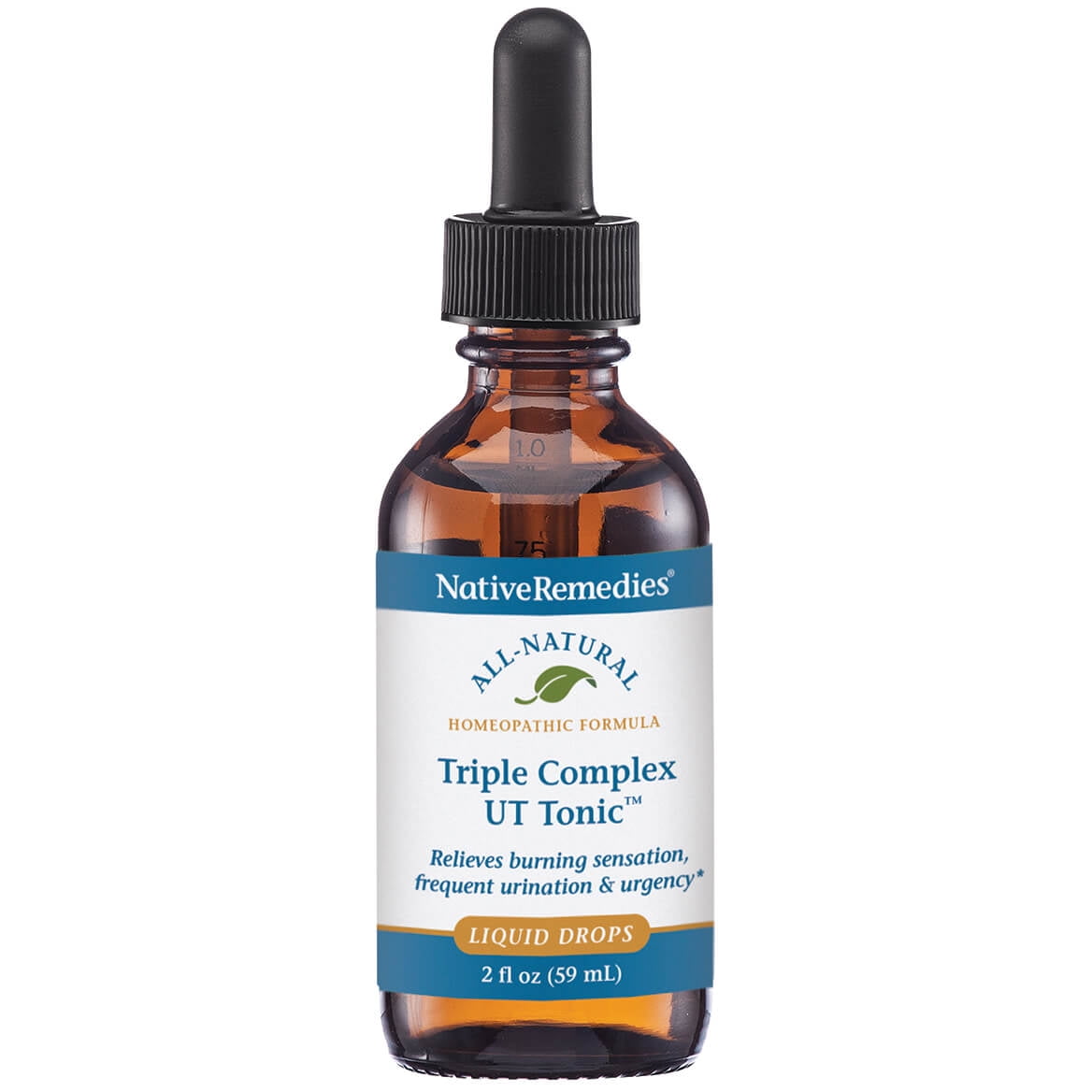 Native Remedies Triple Complex UT Tonic - Soothe Urinary Burning - Naturally Supports Bladder & Urinary Tract Health, Reduces Urinary Frequency, Urgen