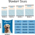 thumbnail image 5 of AISENIN Customized Dog Memory Blankets With Photos Personalized Picture Pet Cat Loss Memorial Soft Throw Blankets Customized Pet Bereavement Gift Blanket Gift for Dog Lover, 5 of 6