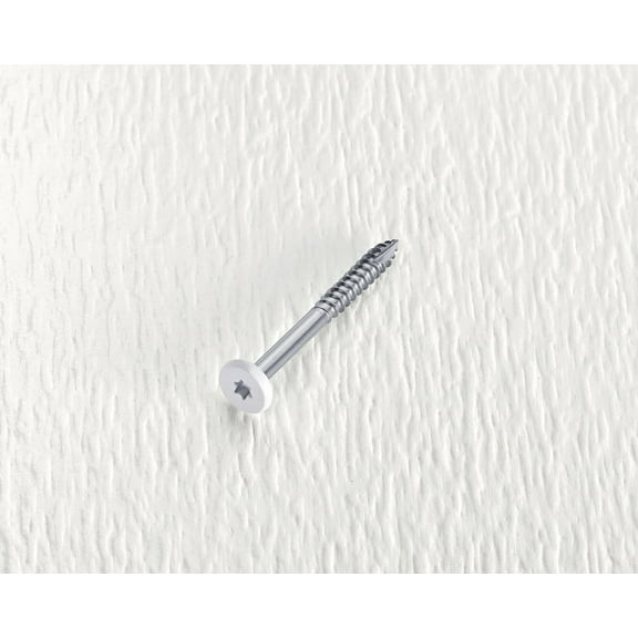 Headcote White Fascia Screws No. 9 X 1-7/8 in. L Stainless Steel Torx 100 Pack