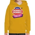 thumbnail image 2 of Officially Licensed Dubble Bubble Original Flavor Gum Logo Youth's Hoodie, 2 of 3